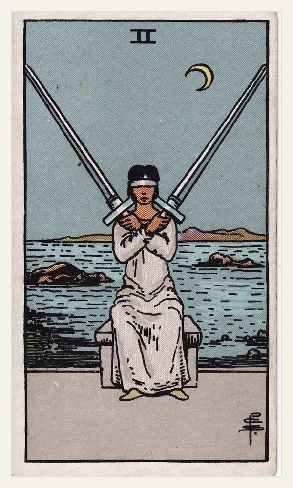 Two of Swords tarot card